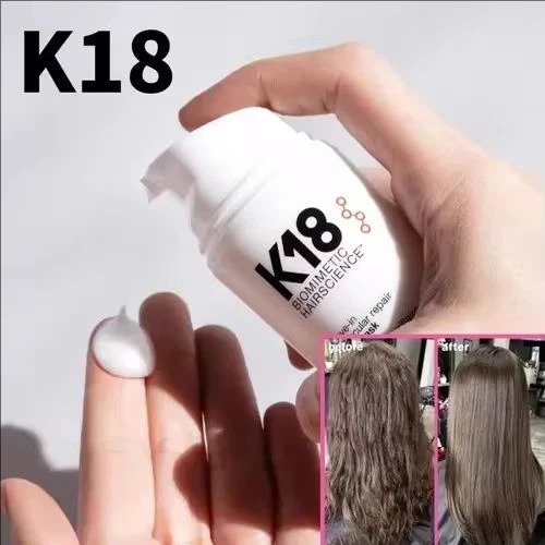 قناع K18 الجزيئي لإصلاح الشعر بدون شطف - الصورة 4